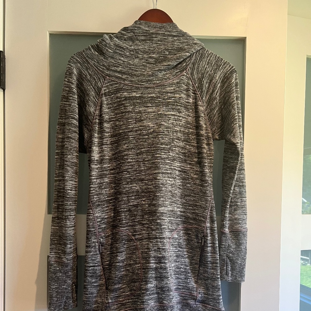XSP Heathered Grey Athlete Sweatshirt Dress